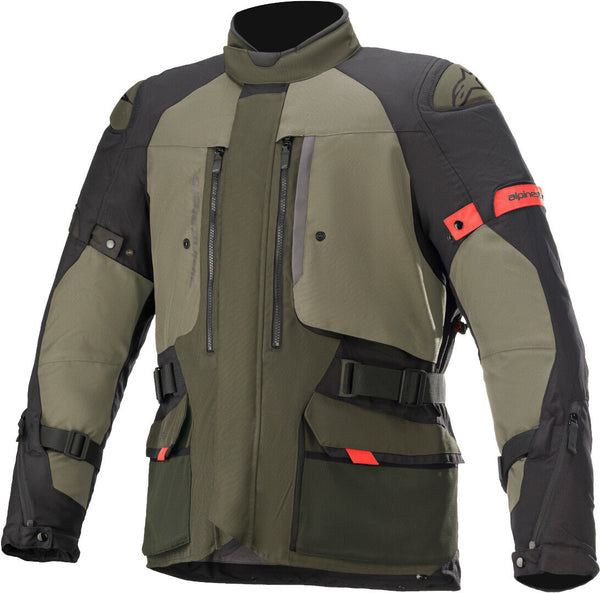 ALPINESTARS 骑行夹克 Ketchum Gore-Tex Motorcycle Textile Jacket Military Green