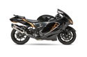 YOSHIMURA 排气管 EXHAUST RACE R77 SLIP-ON SS/CF SUZ