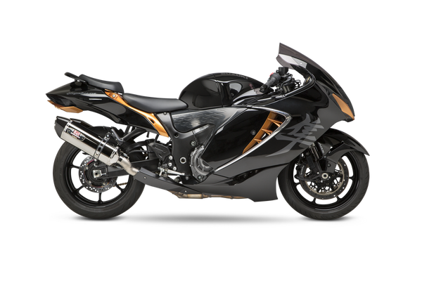 YOSHIMURA 排气管 EXHAUST RACE R77 SLIP-ON SS/CF SUZ