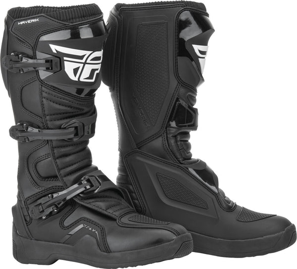 FLY RACING 骑行靴 Maverik Motocross Boots Black