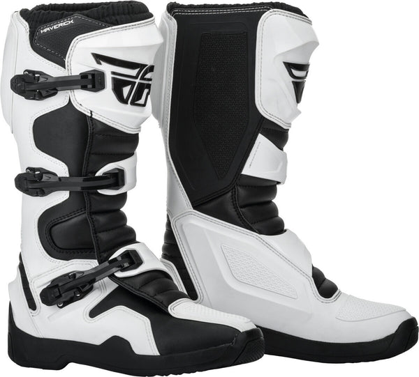 FLY RACING 骑行靴 Maverik Motocross Boots White/Black