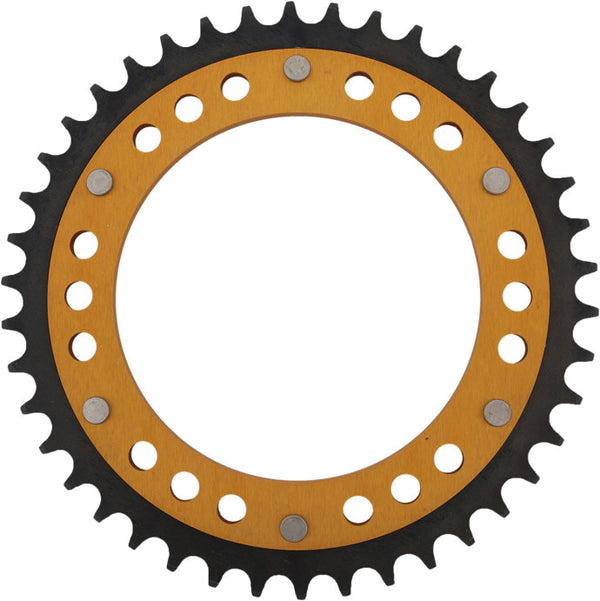 SUPERSPROX 链轮 REAR STEALTH SPROCKET ALU/STL 42T-525 GLD HON