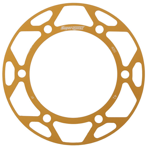 SUPERSPROX 链轮 REAR EDGE SPRKT COLOR DISK ALU 41T-520 GLD HON/KAW/SUZ/YAM