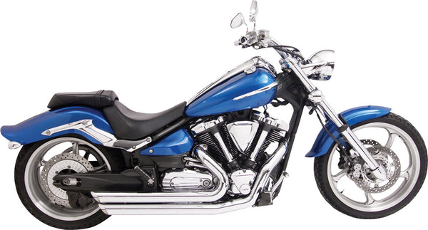 Freedom Yamaha Exhaust Amendment Chrome Raider