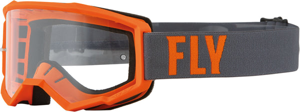 FLY RACING 风镜 Focus Motocross Goggles Grey/Orange
