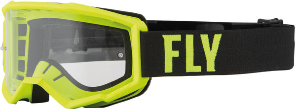 FLY RACING 风镜 Focus Motocross Goggles Yellow/Black