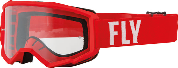 FLY RACING 风镜 Focus Motocross Goggles Red/White