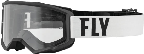 FLY RACING 风镜 Focus Youth Motocross Goggles White/Black