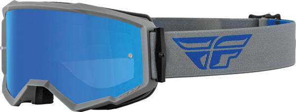 FLY RACING 风镜 Zone Logo Motocross Goggles Grey/Blue