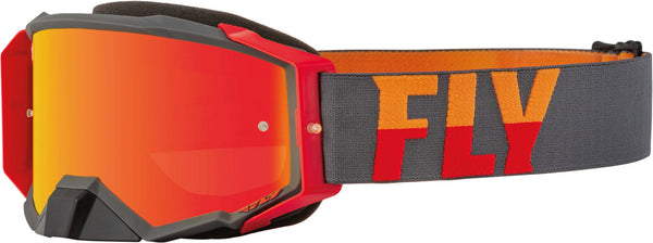 FLY RACING 风镜 Zone Pro Motocross Goggles Orange/Grey