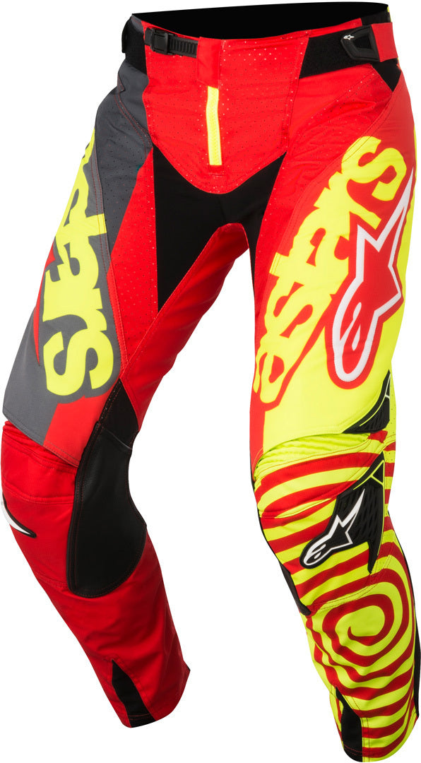 ALPINESTARS 骑行裤 Techstar Venom 2018 Motocross Pants Red/Yellow