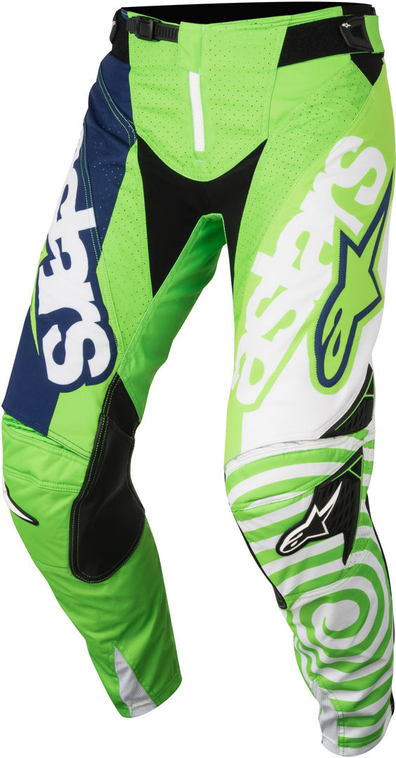 ALPINESTARS 骑行裤 Techstar Venom 2018 Motocross Pants Green/Blue