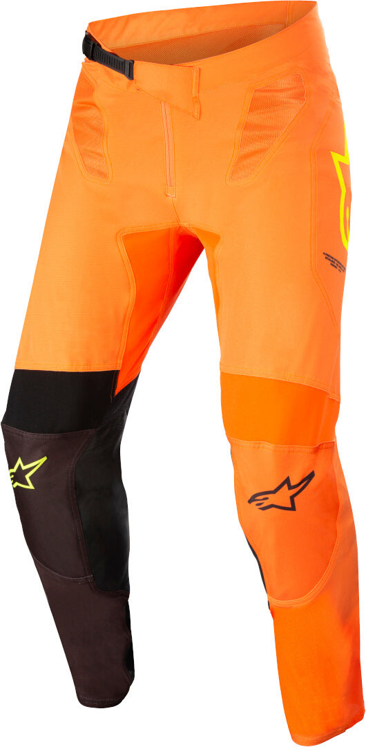ALPINESTARS 骑行裤 Supertech Blaze Patch Motocross Pants Orange/Black