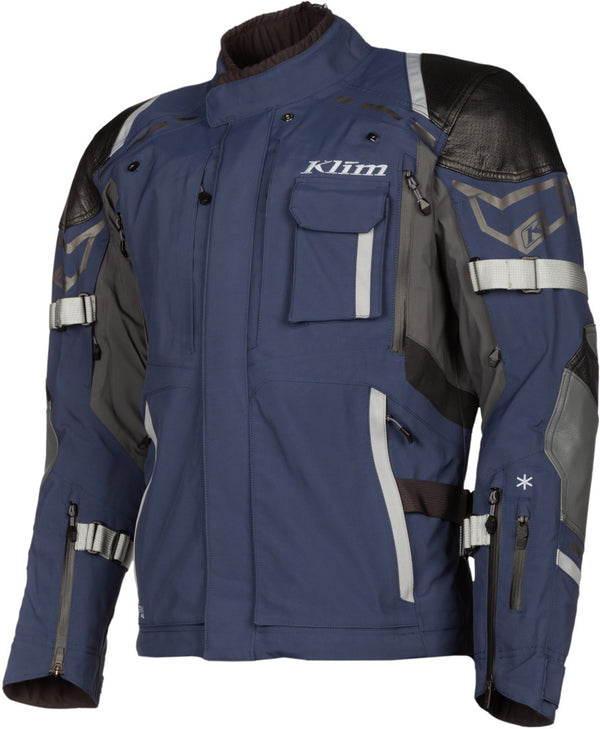 Klim Kodiak Motorcycle Textile Jacket Blue/Grey
