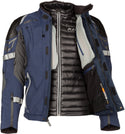Klim Kodiak Motorcycle Textile Jacket Blue/Grey