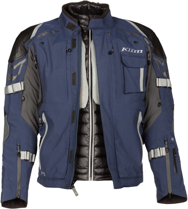 Klim Kodiak Motorcycle Textile Jacket Blue/Grey