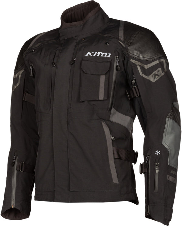 Klim Kodiak Motorcycle Textile Jacket Black/Grey