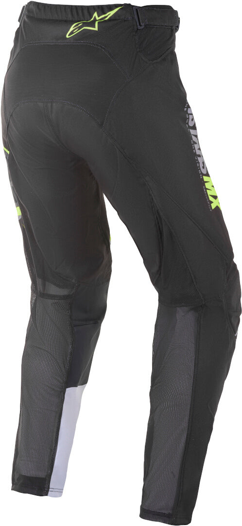 ALPINESTARS 骑行裤 Racer Flagship Motocross Pants Black/White/Fluo Yellow