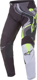 ALPINESTARS 骑行裤 Racer Flagship Motocross Pants Black/White/Fluo Yellow