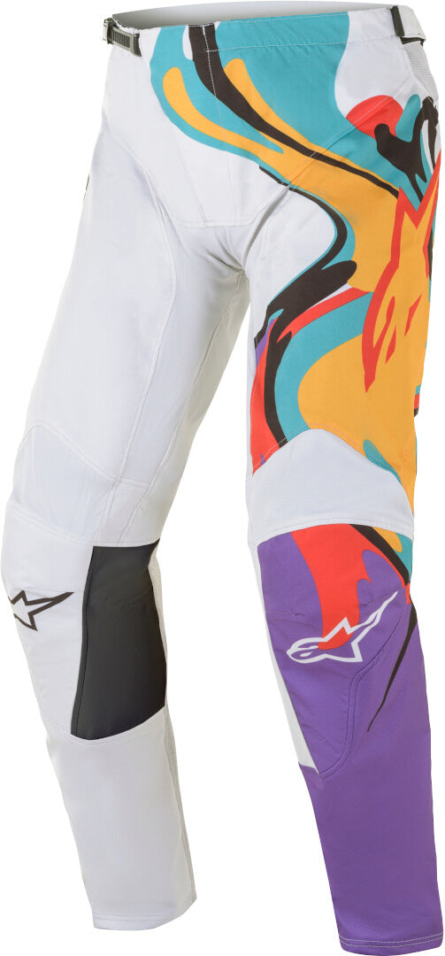 ALPINESTARS 骑行裤 Racer Flagship Motocross Pants White/Purple