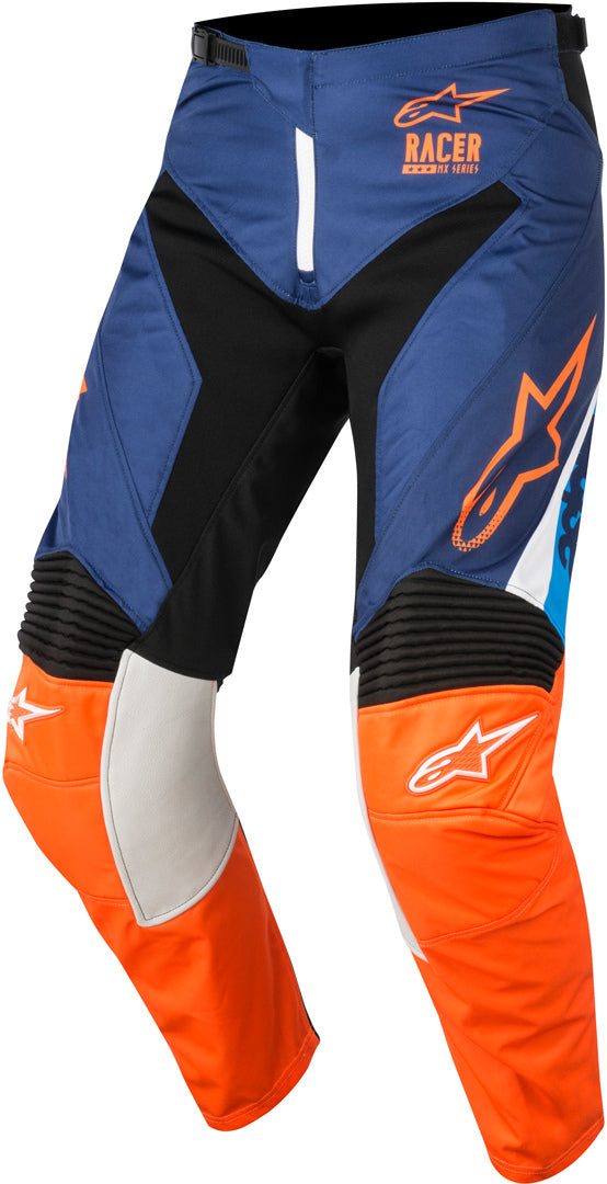 ALPINESTARS 骑行裤 Racer Supermatic 2018 Motocross Pants Blue/Orange