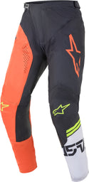 ALPINESTARS 骑行裤 Racer Compass Motocross Pants Black/Orange/White