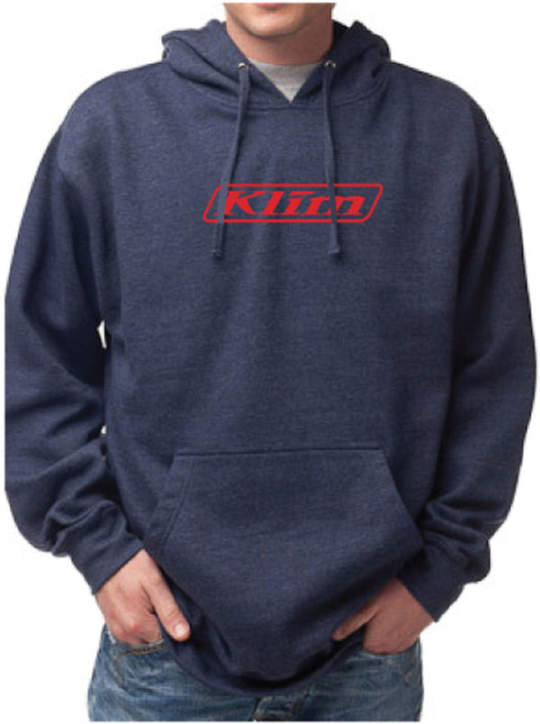 Klim Word Pullover Blue