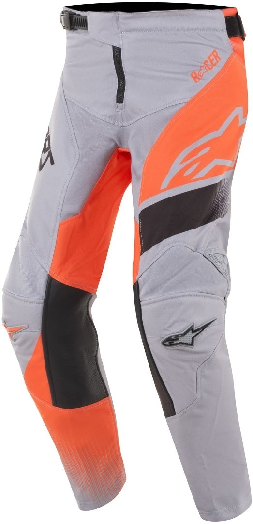 ALPINESTARS 骑行裤 Youth Racer Supermatic Kids Motocross Pants Gray/Orange