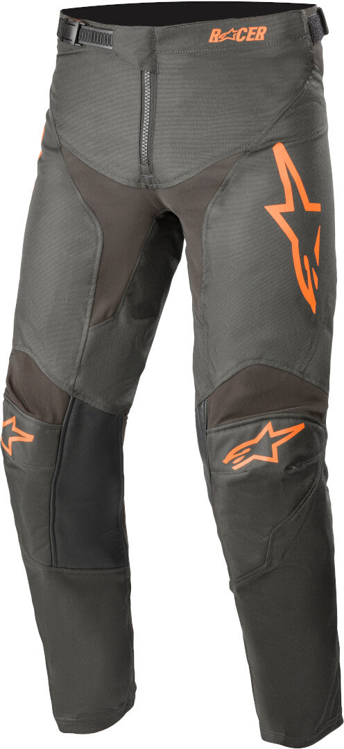 ALPINESTARS 骑行裤 Racer Compass Youth Motocross Pants Black/Orange