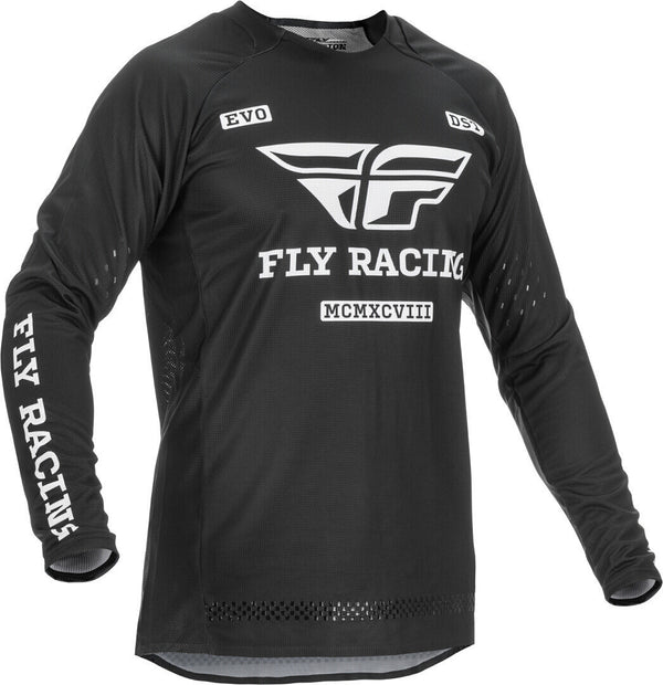Fly Racing 骑行衣 Evolution Motocross Jersey Black/White