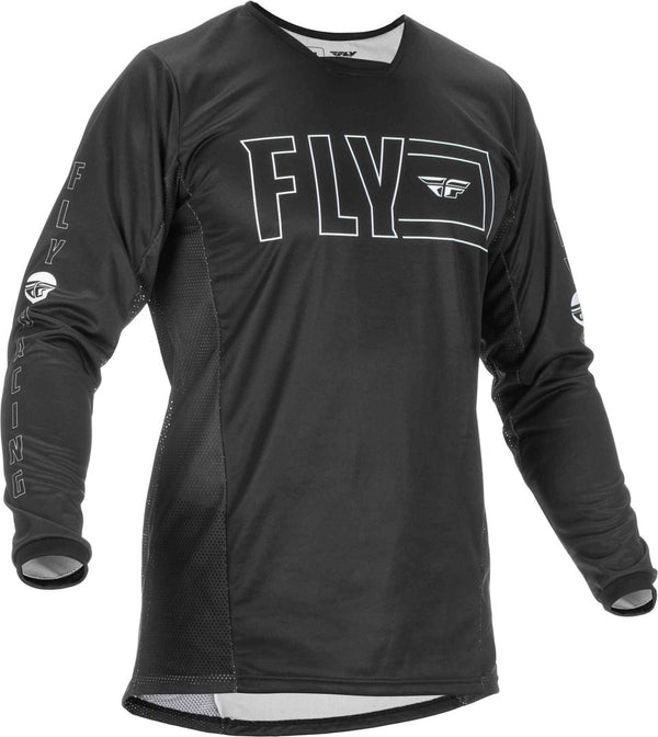 FLY RACING 骑行衣 Kinetic Fuel Motocross Jersey Black