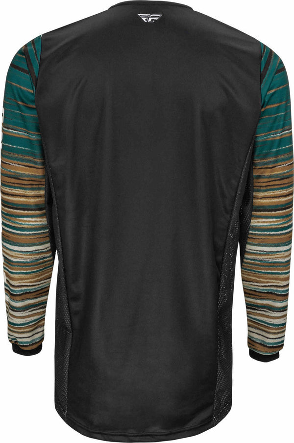 FLY RACING 骑行衣 Kinetic Wave Motocross Jersey Black