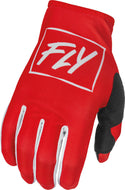 FLY RACING 手套 Lite Motocross Gloves Red/White
