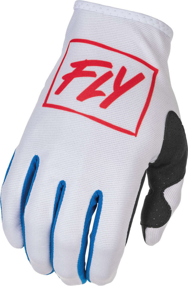 FLY RACING 手套 Lite Motocross Gloves Red/White/Blue