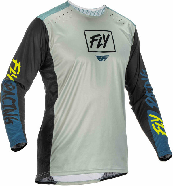 FLY RACING 骑行衣 Lite Motocross Jersey Grey/Blue