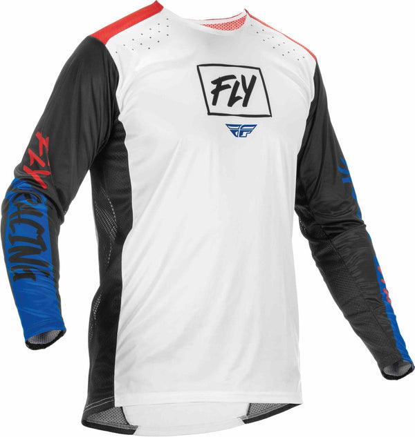 FLY RACING 骑行衣 Lite Motocross Jersey White/Blue