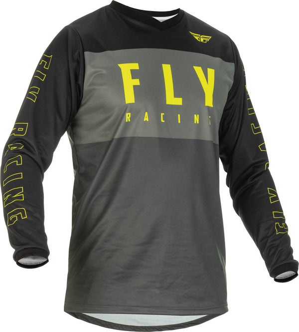 FLY RACING 骑行衣 F-16 Motocross Jersey Grey/Black/Yellow