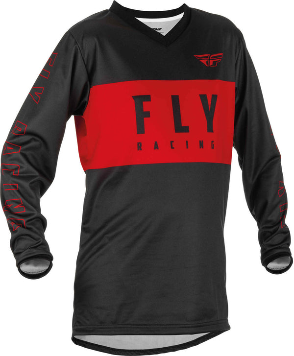 FLY RACING  F-16 Youth Jersey Black/Red