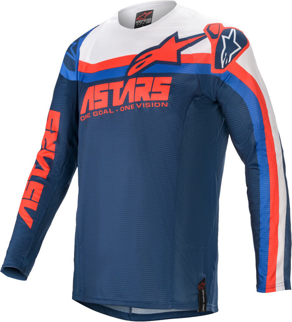 ALPINESTARS 骑行衣 Techstar Venom Motocross Jersey Blue/White/Red