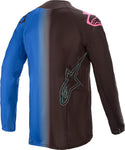 ALPINESTARS 骑行衣 Techstar Phantom Motocross Jersey Black/Blue