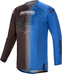 ALPINESTARS 骑行衣 Techstar Phantom Motocross Jersey Black/Blue