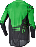 ALPINESTARS 骑行衣 Techstar Phantom Motocross Jersey Green/Grey