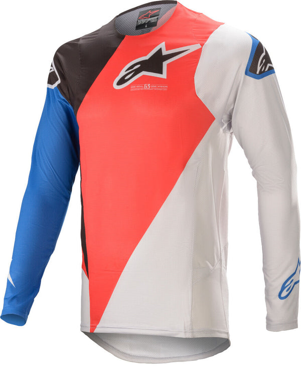 ALPINESTARS 骑行衣 Supertech Blaze Motocross Jersey Red/Blue/White