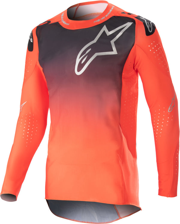 ALPINESTARS 骑行衣 Supertech Risen Motocross Jersey Orange/Black