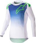 ALPINESTARS 骑行衣 Supertech Risen Motocross Jersey Blue/White