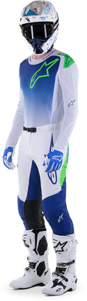 ALPINESTARS 骑行衣 Supertech Risen Motocross Jersey Blue/White