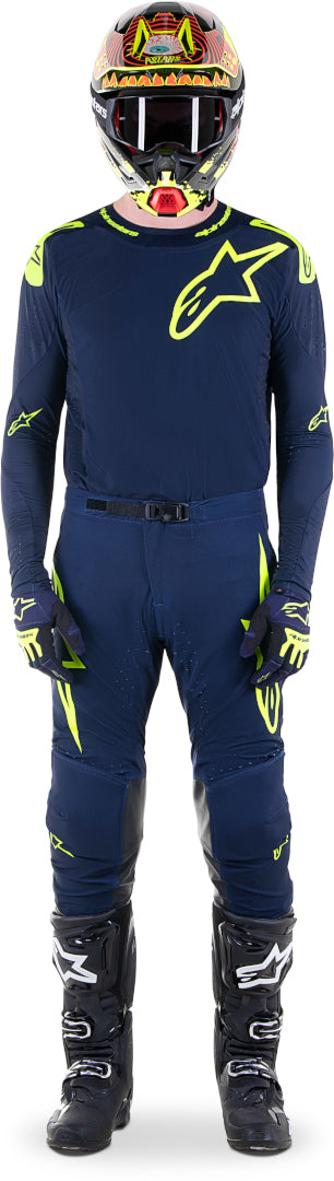 ALPINESTARS 骑行衣 Supertech Bruin Motocross Jersey Black/Yellow
