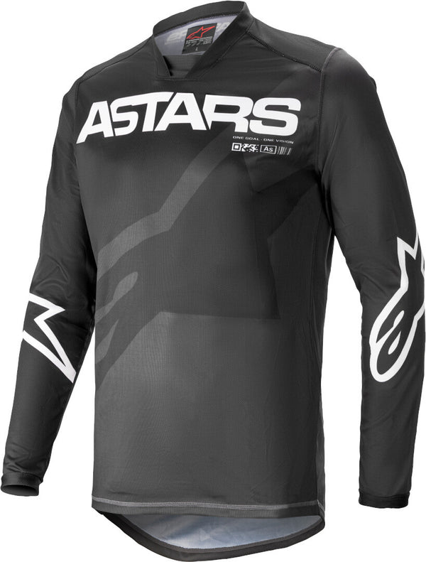 ALPINESTARS 骑行衣 Racer Braap Motocross Jersey Black/White