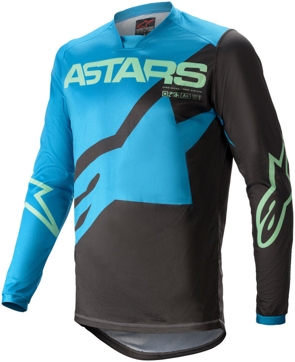 ALPINESTARS 骑行衣 Racer Braap Motocross Jersey Blue/Black