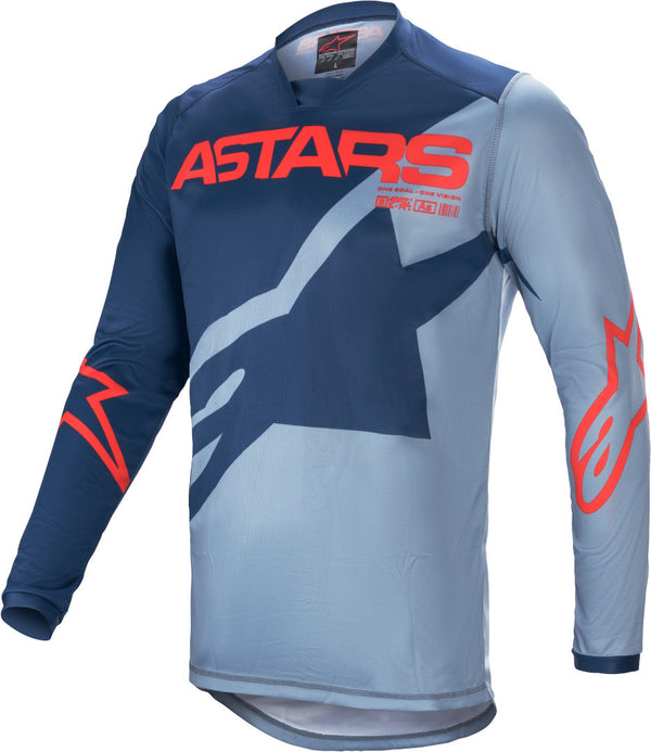 ALPINESTARS 骑行衣 Racer Braap Motocross Jersey Dark Blue/Light Blue